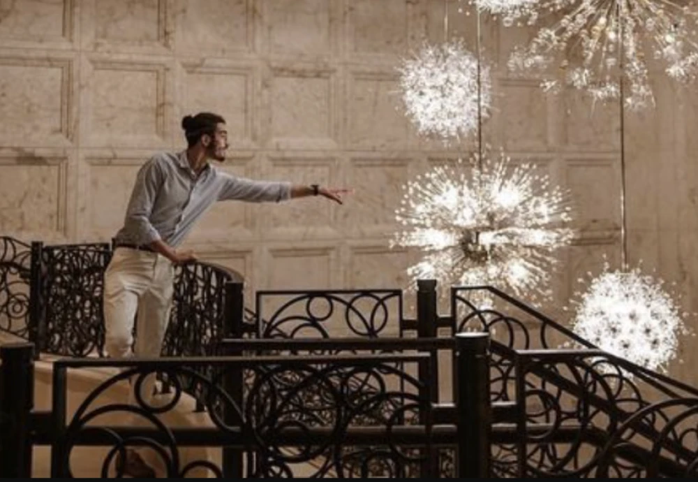 dandelion crystal chandelier